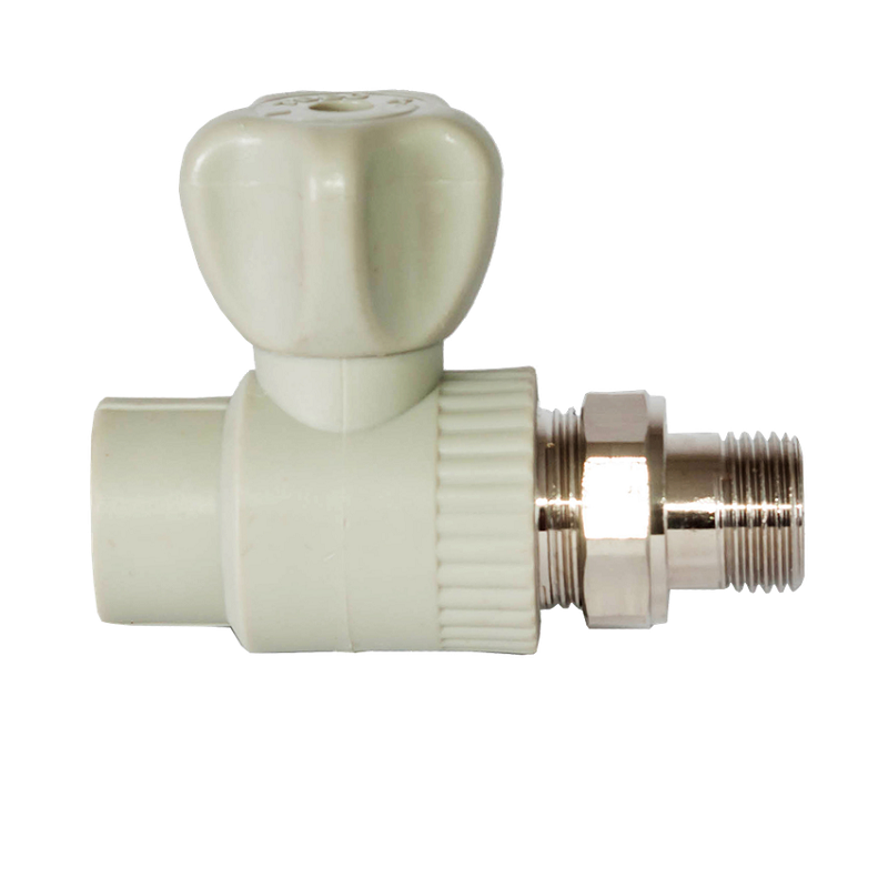 Кран шаровый ПП для радиатора прямой 20*1/2