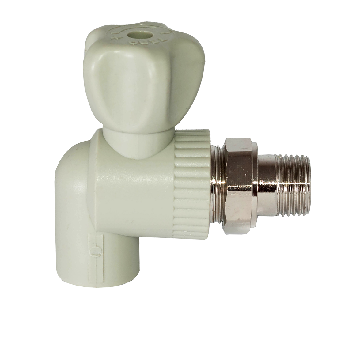 Кран шаровый ПП для радиатора угловой 20*1/2