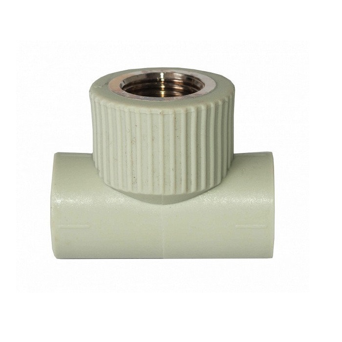 Тройник ПП с внутренней резьбой 25*1/2