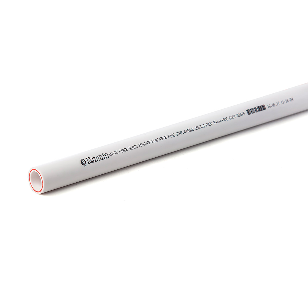 Труба PPR армированная стекловолокном PN20 20х2,8, LAMMIN