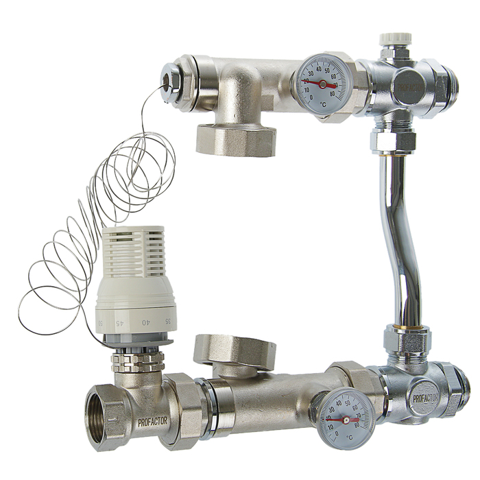 Насосно-смесительный узел для теплого пола в сборе PROFACTOR PF MB 840