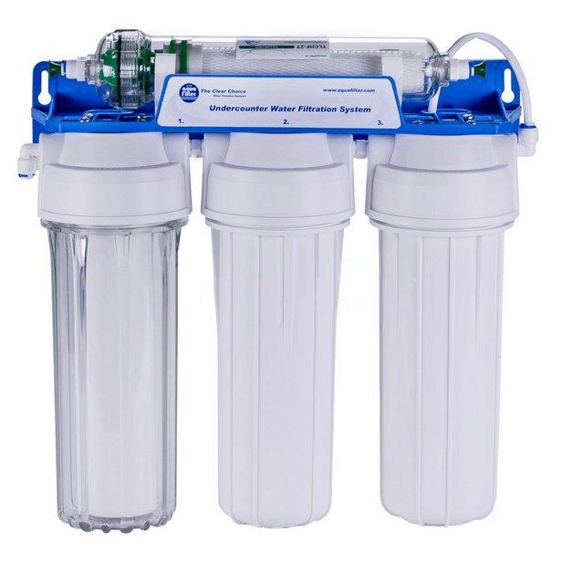 Четырехступенчатая система очистки воды под мойку Aquafilter FP3-HJ-K1N