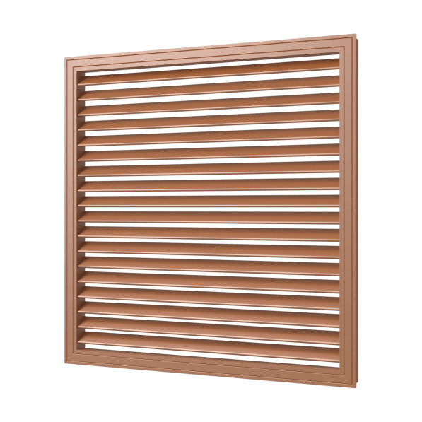 Решетка радиаторная ПВХ 600 х 600 (вишня)