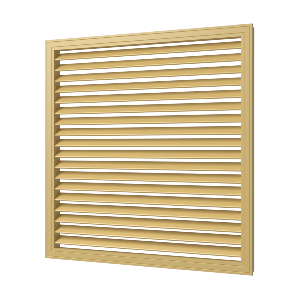 Решетка радиаторная ПВХ 600 х 600 (бежевый)