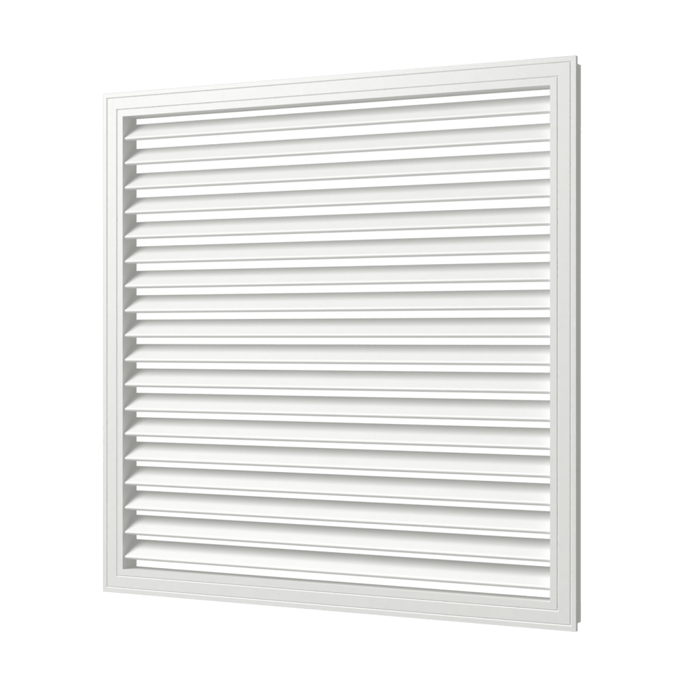 Решетка радиаторная ПВХ 600 х 600 (белый)