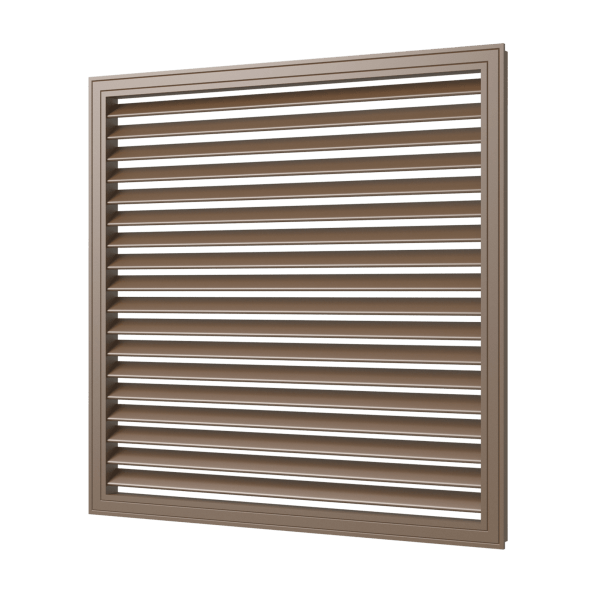 Решетка радиаторная ПВХ 600 х 600 (дуб)