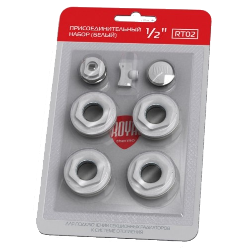 Монтажный комплект футорок для радиатора 1/2