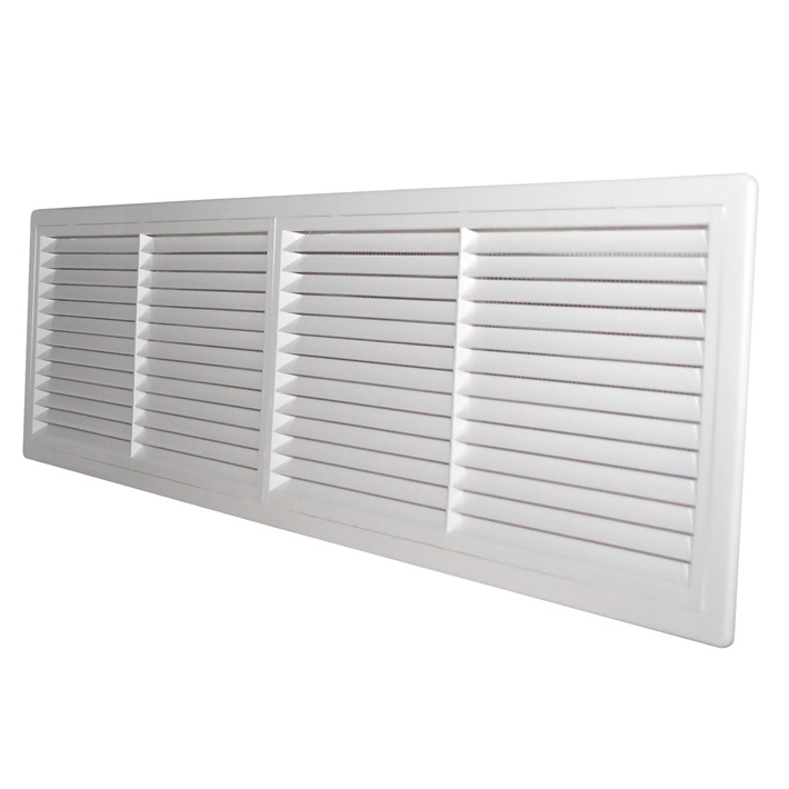 4513РП / Дверная решетка 450х130мм (белая), ЭРА