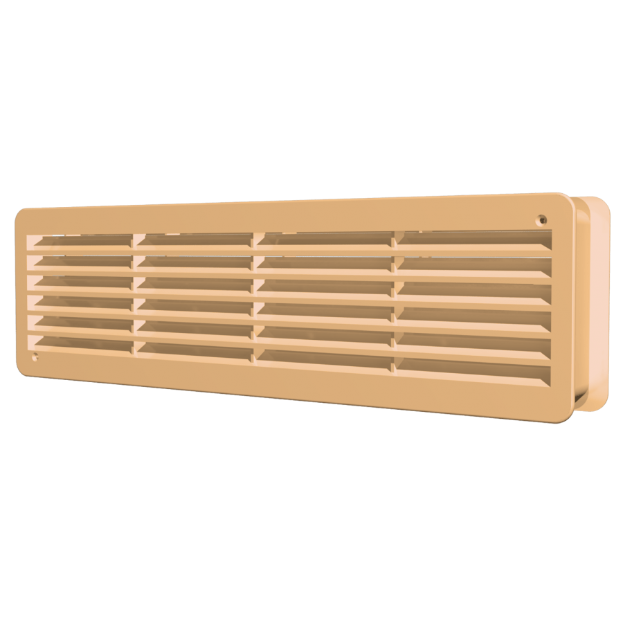 4513ДП / Дверная решетка 450х130мм (бежевый), ЭРА