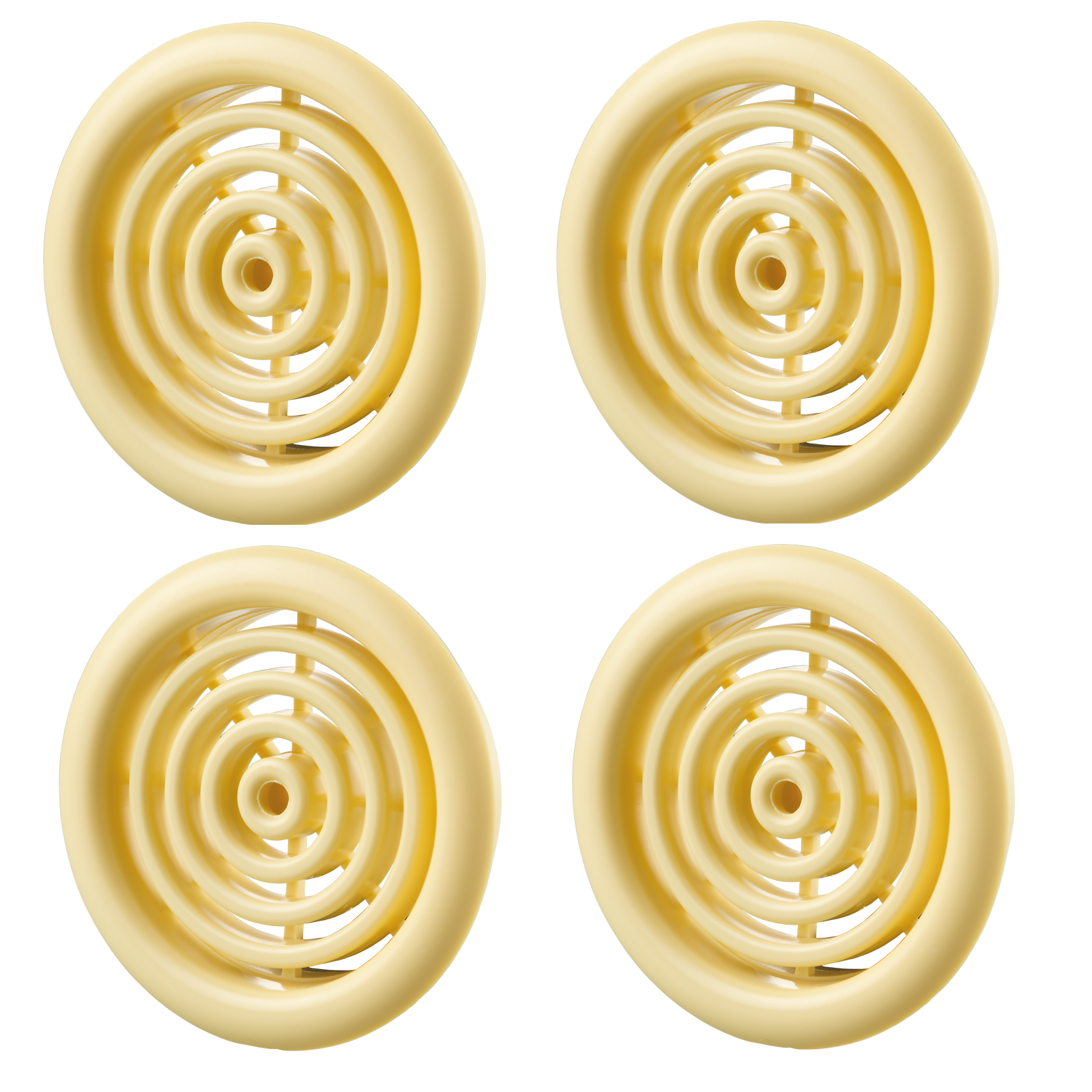 МВ 51/4бВ беж / Дверная решетка круглая d.50мм бежевый, Vents (комплект 4шт)