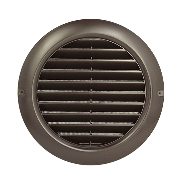 МВ 100бВ кор / Решетка круглая d.100 МВ 100бВ коричневая, Vents