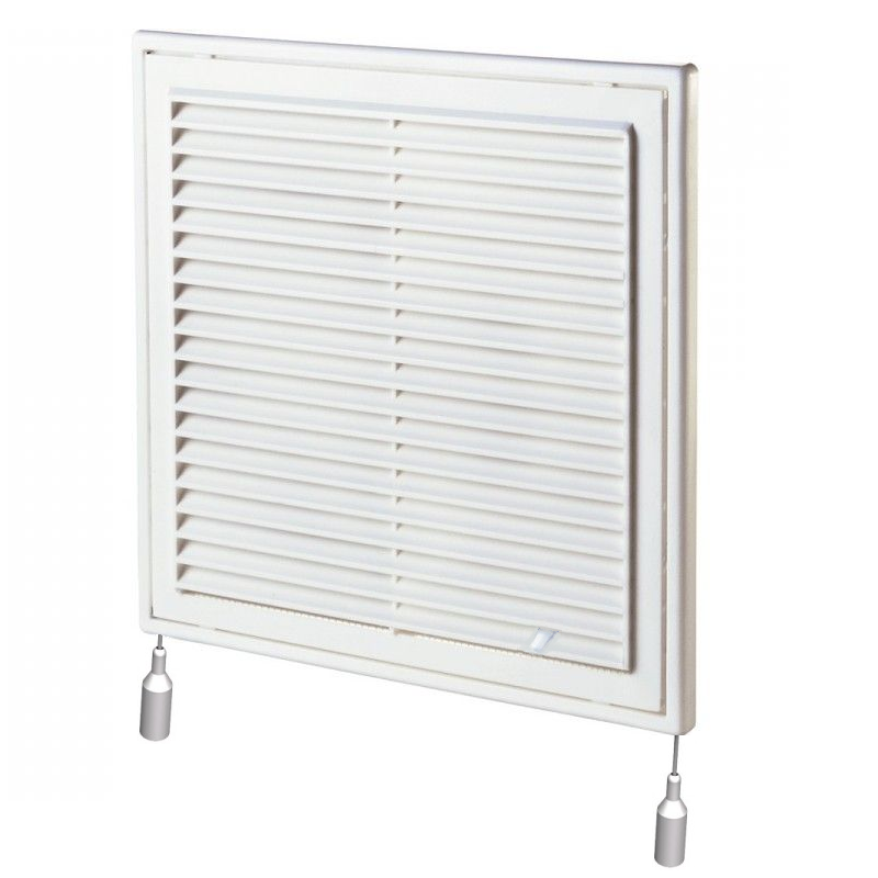 МВ 250 Рс / Стеновая решетка 250х250мм регулируемая с жалюзи, Vents