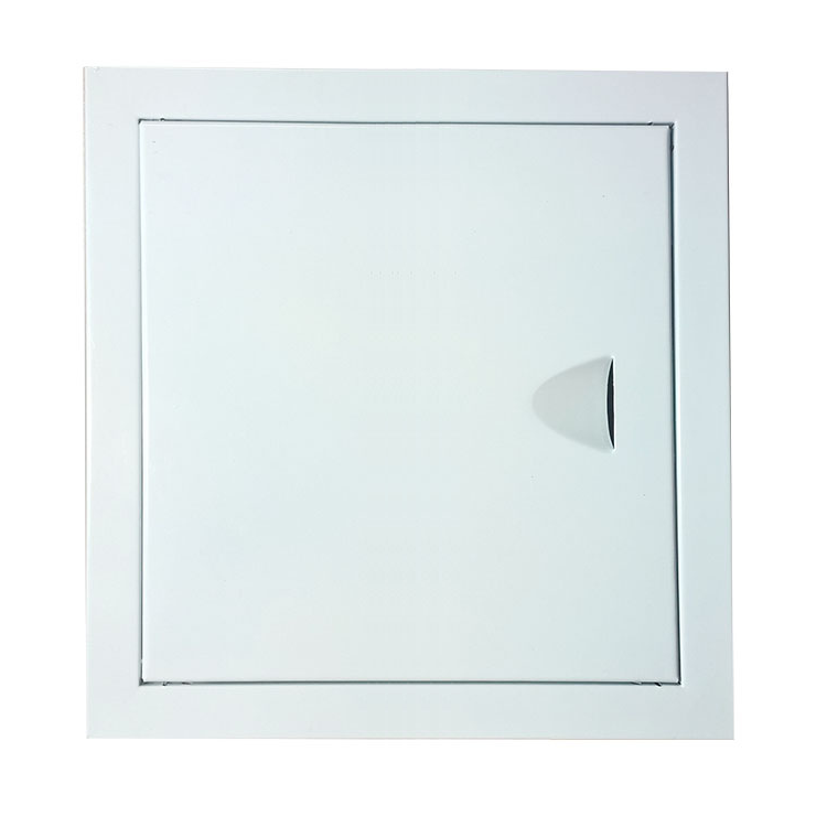 Металлический люк с замком 150х150