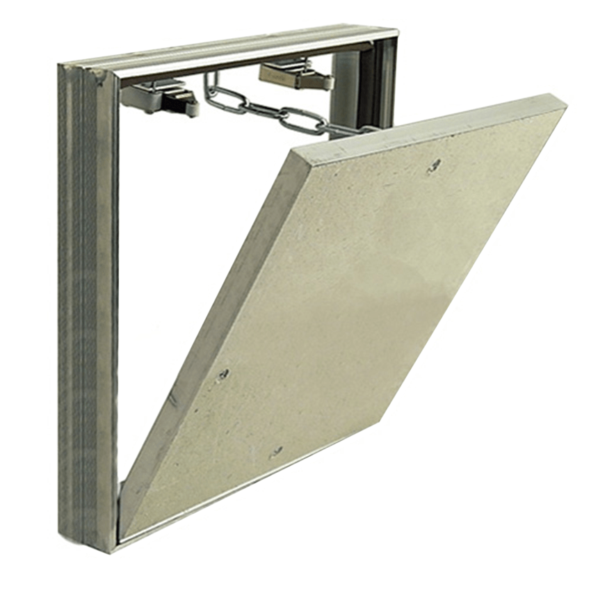 Алюминиевый вынимаемый люк Вектор 40х25