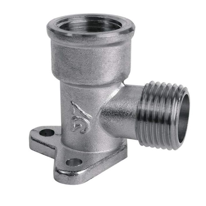 Уголок латунный ник. 1/2