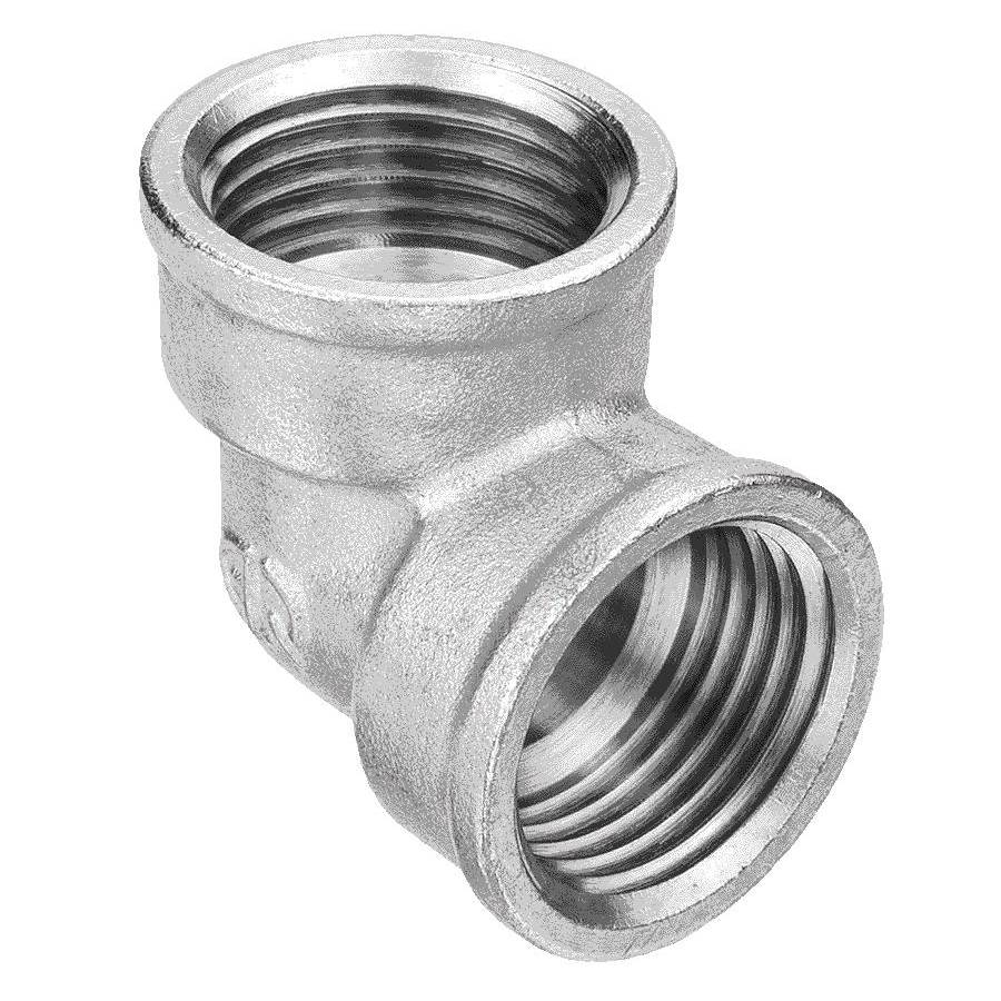 Колено латунное ник. 2''F x 2''F, AQUALINK