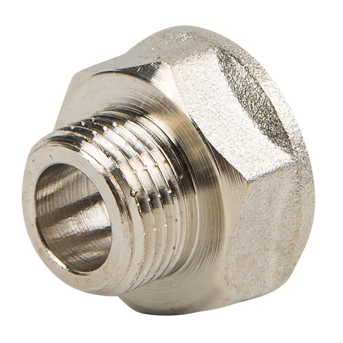 Переходник латун. никелированный 1.1/2''F x 1.1/4''M, AQUALINK