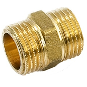 Ниппель латунный 6/4