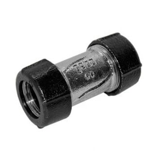 Муфта Gebo чугунная 2-х сторонняя зажимная 20 х 20