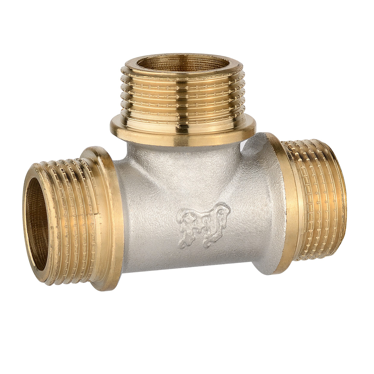 Тройник латунь 3/4