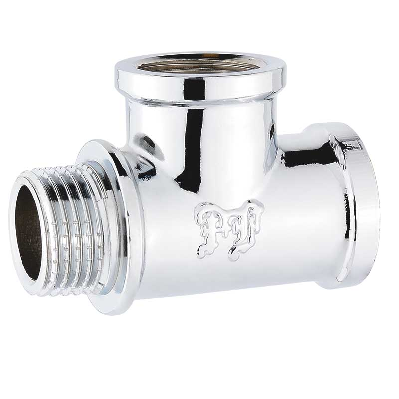 Тройник лат.хром. 1/2