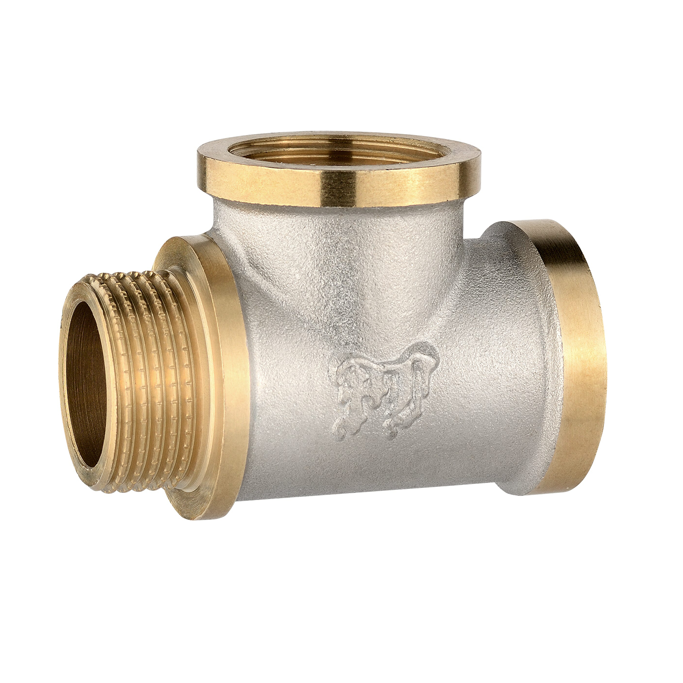 Тройник латунь 3/4