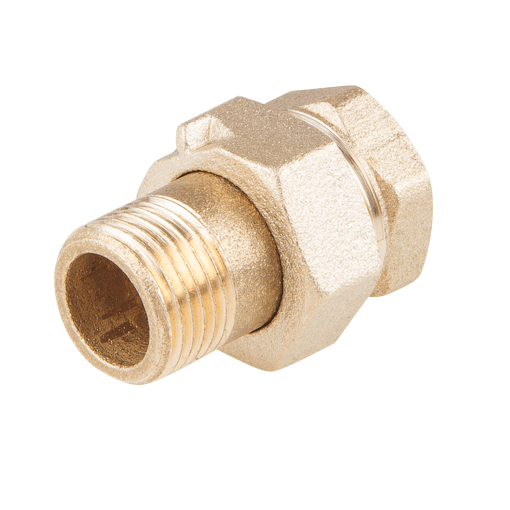 Соединение прямое разборное (американка) латунное 1/2