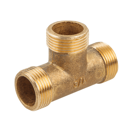 Тройник латунь 15 нар.