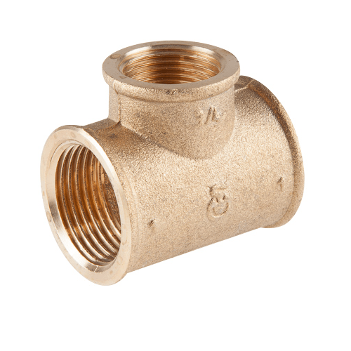 Тройник латунь 25*20 вн