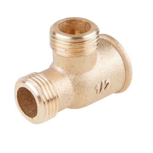 Тройник латунь 15 вн.-нар.-нар.