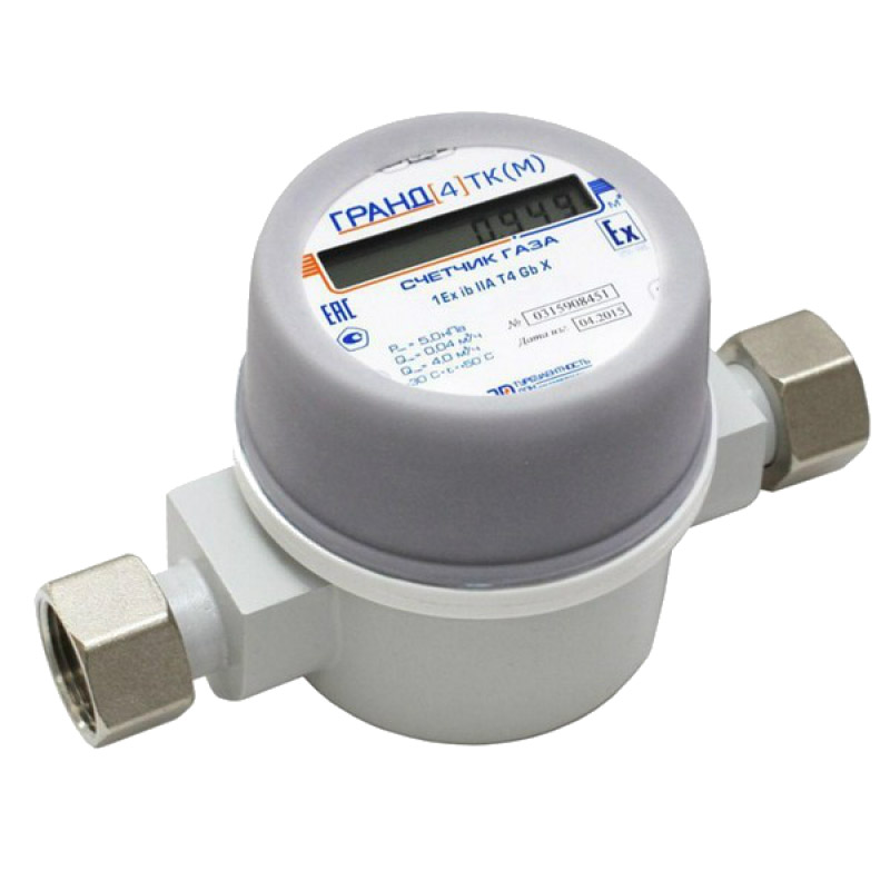 Счетчик газа Гранд 4 ТК(М), уличное исполнение/морозостойкий