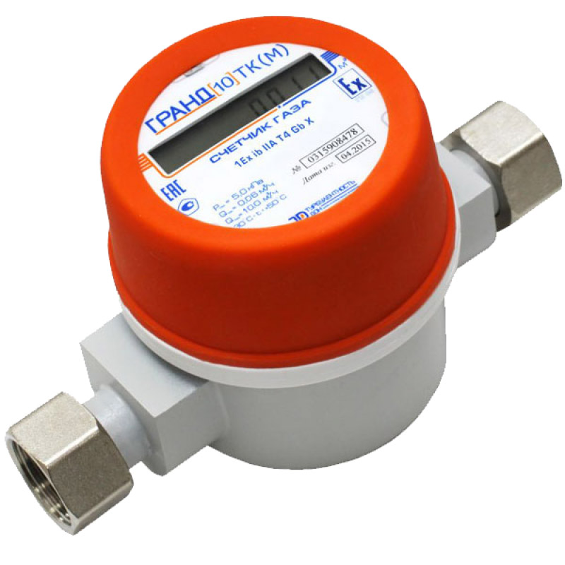 Счетчик газа Гранд 10 ТК(М), уличное исполнение/морозостойкий