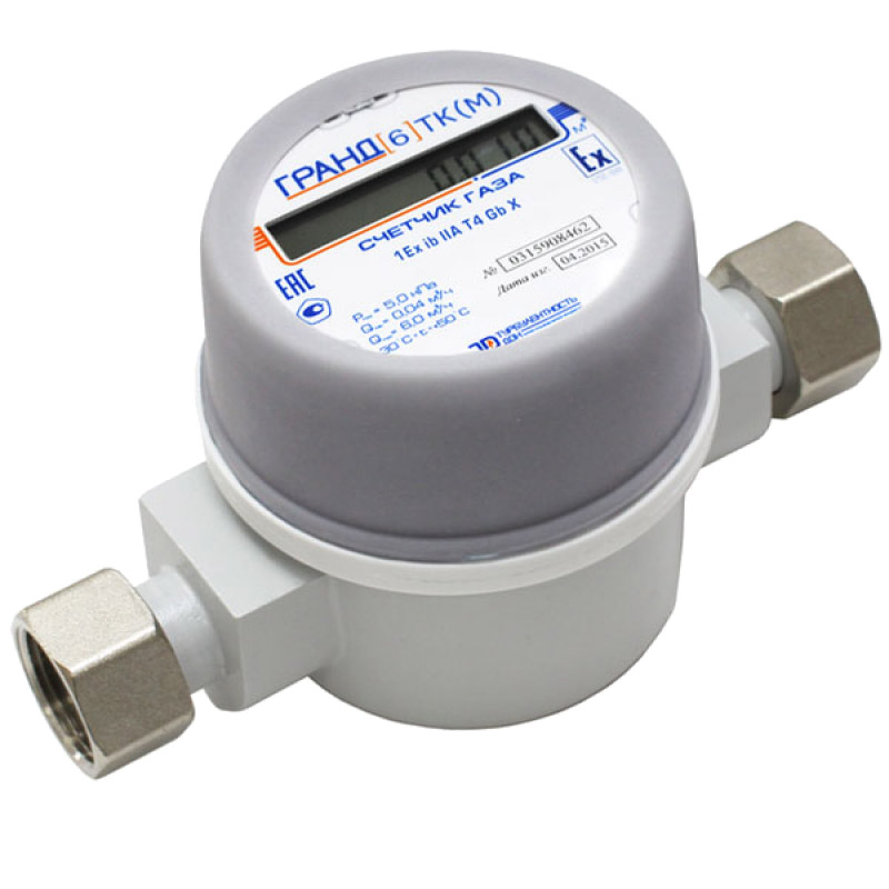 Счетчик газа Гранд 6 ТК(М), уличное исполнение/морозостойкий