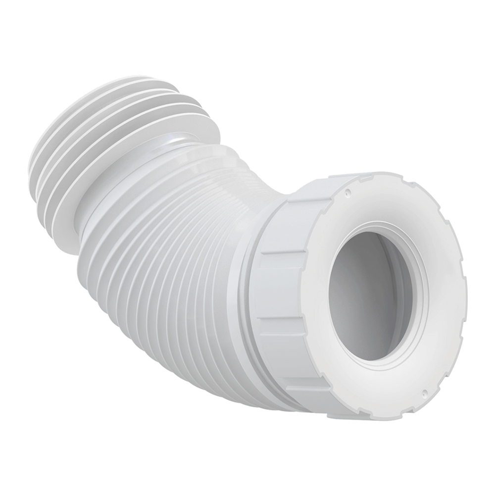 А97SN-BL-01 / Слив для унитаза гофрированный (гофра) 230-530 Alcaplast