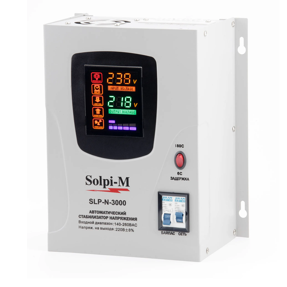 Стабилизатор напряжения Solpi-M SLP-N 3000BA