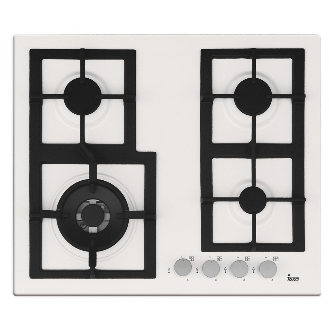 Газовая варочная поверхность TEKA EFX 60 4G AI AL DR CI WHITE