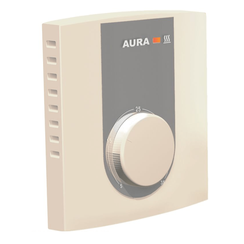 Терморегулятор механический AURA VTC 235 бежевый