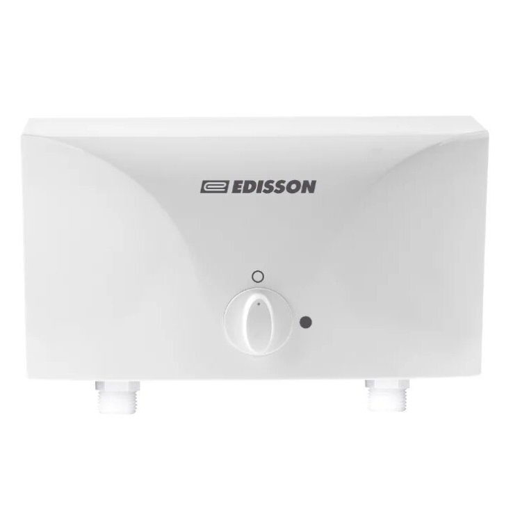 Водонагреватель EDISSON VIVA 6500, проточный, белый