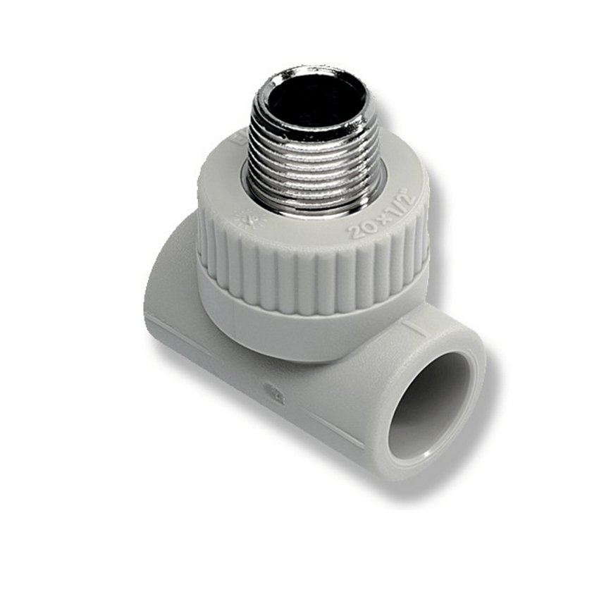 Тройник Wavin Ekoplastik 25*3/4*25 с наружной резьбой