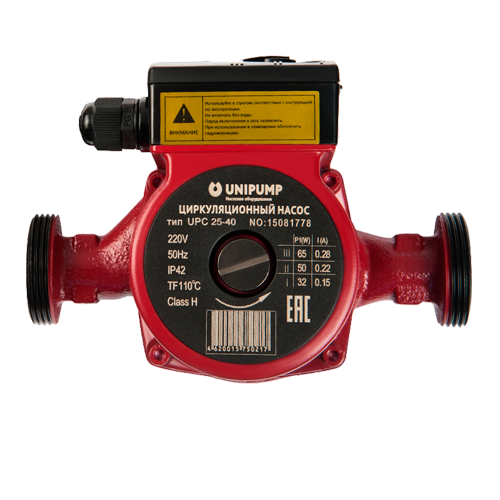 Насос  циркуляционный UPС 25-80 180, UNIPUMP