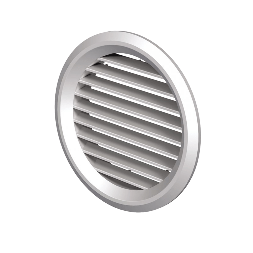 МВ 50/4бв / Дверная решетка круглая d.50мм (никель), Vents (комплект 4шт)