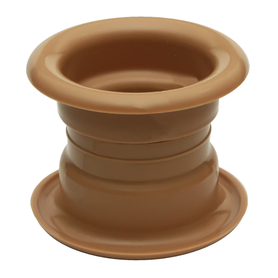 05508 / Дверная решетка d.40мм бежевый (втулка), HARDI