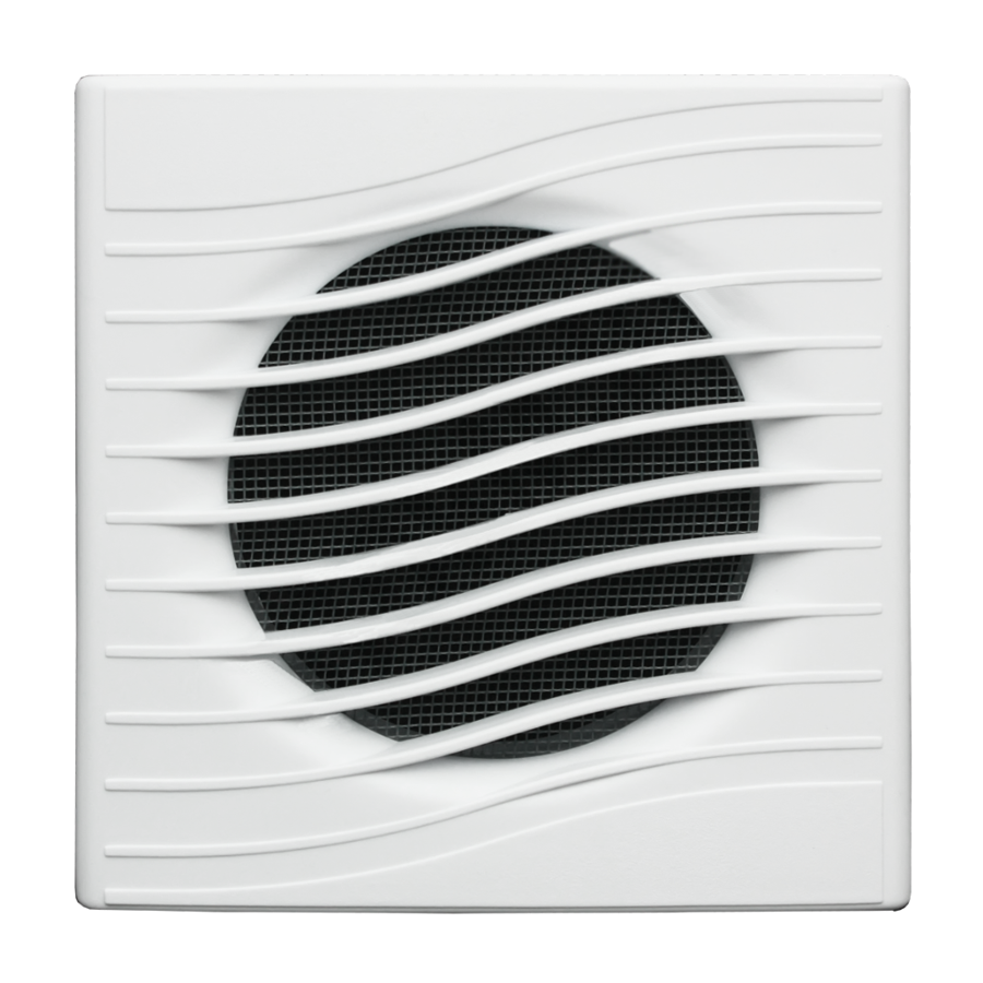 1515R10F/ Стеновая решетка 150х150 мм  + фланец d.100мм, ERA