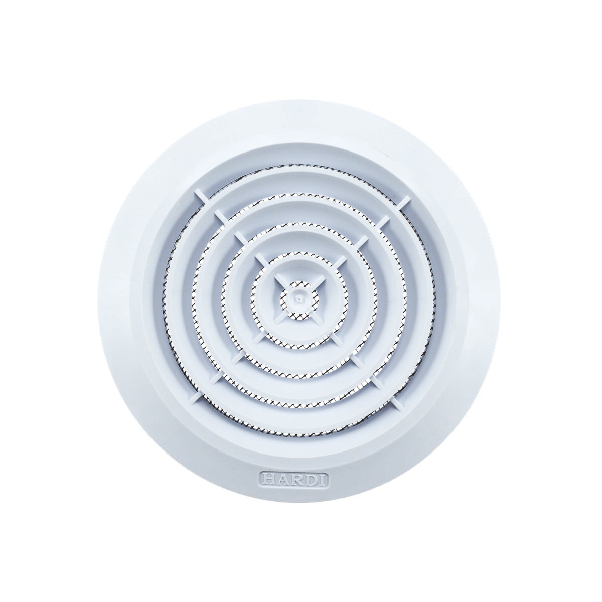 04500 / Потолочная решетка круглая d. 80 мм + сетка + фиксатор, HARDI