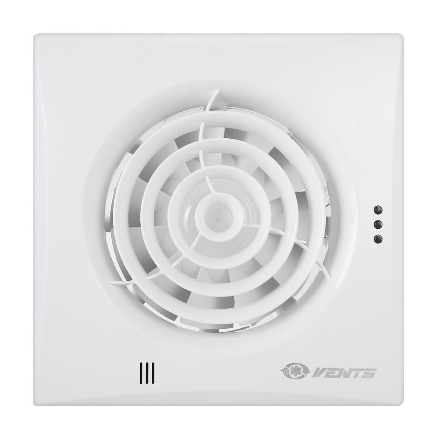 КВАЙТ 125Т / Вентилятор осевой d.125mm с таймером, VENTS
