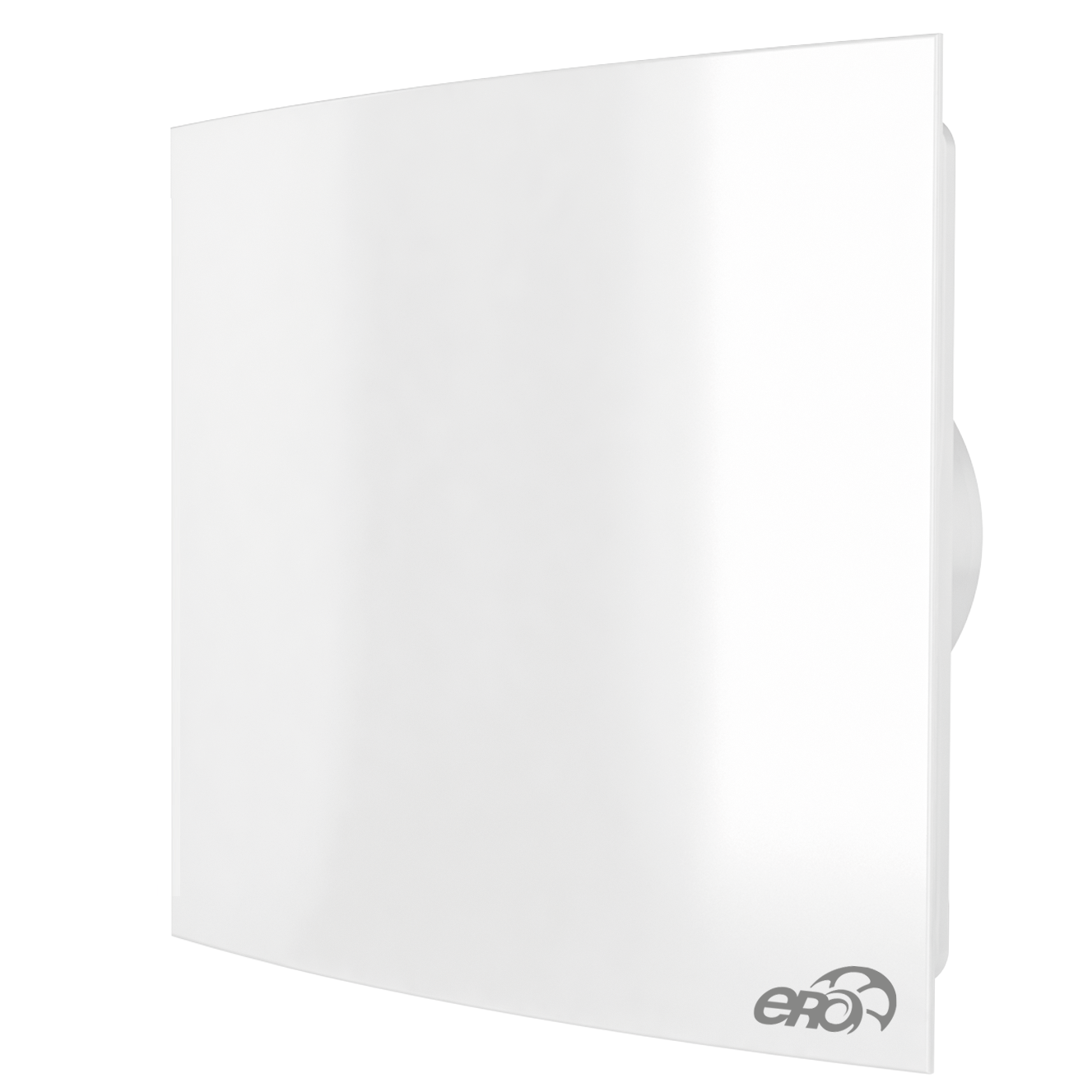 QUADRO 4С / Вентилятор настенный d 100 мм с обратным клапаном, белый