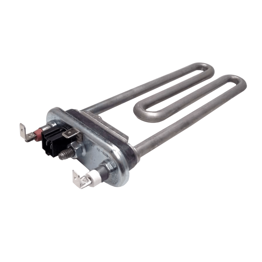 ТЭН 2,05 кВт прямой + датчик для стиральной машины (L=245, R12, М175+датч.)