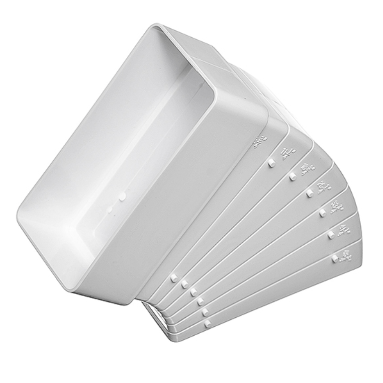 612КРП / Колено универсальное для плоских каналов 60х120, ЭРА