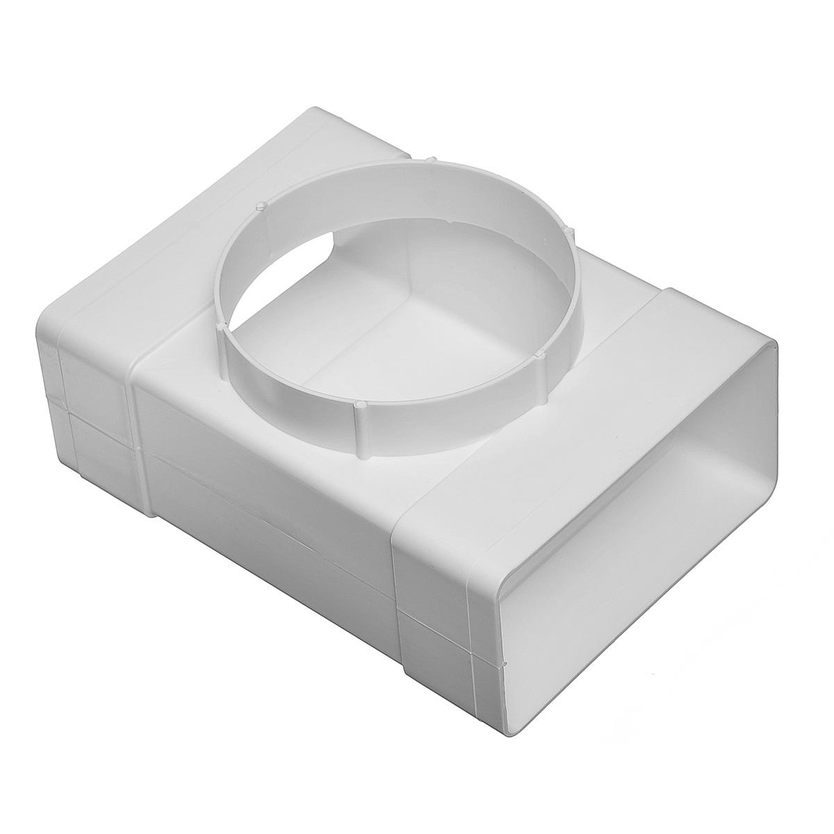 51TF10P / Тройник-переход для плоских воздуховодов 55х110 мм / d.100, STORM