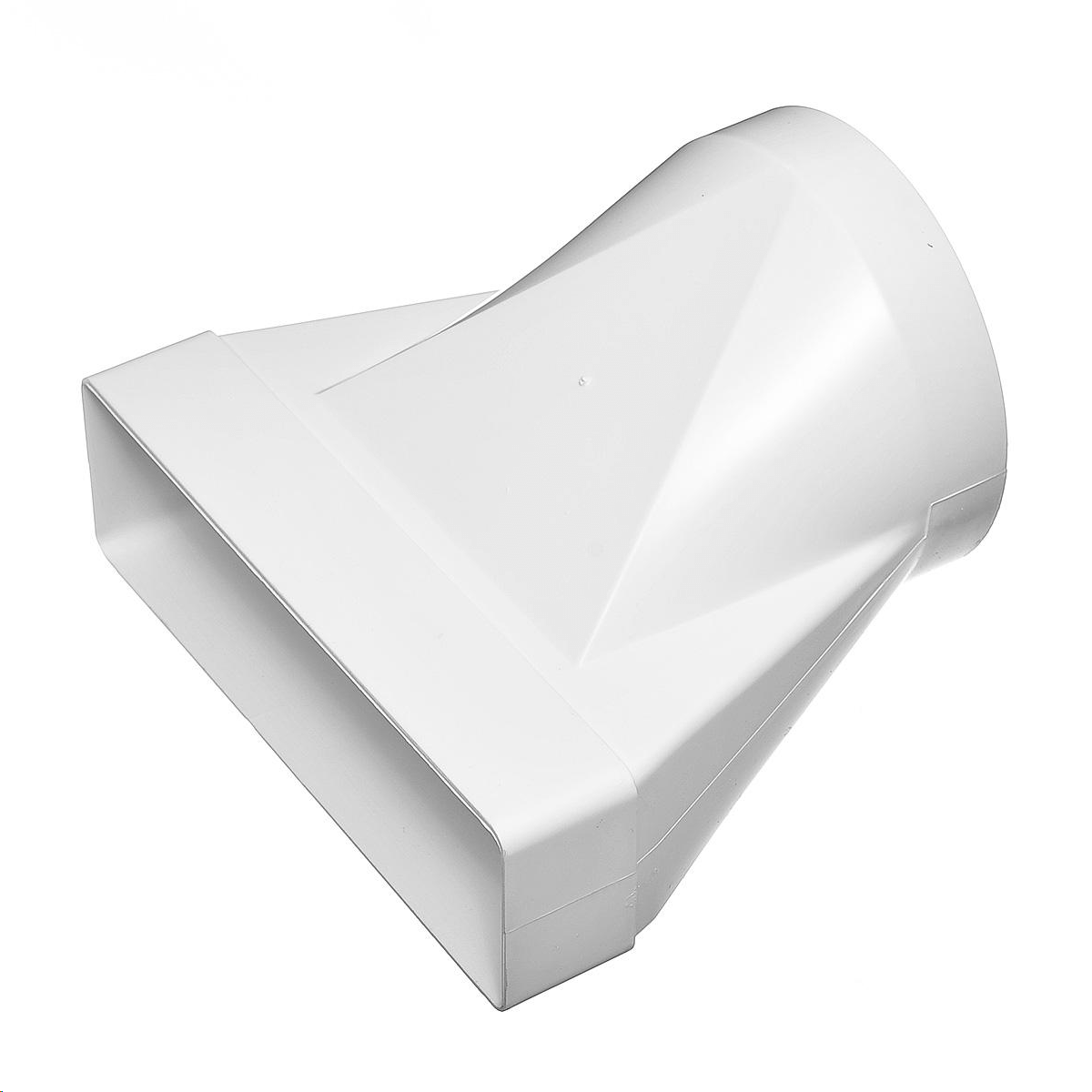 620СП12,5КП / Соединитель-переход для плоских воздуховодов 60х204 мм / d.125, ЭРА 620СП12,5КП